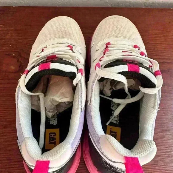 CAT Women's Streamline Runner CCT Original Work Shoe Size 8 Composite Toe EUC - Picture 10 of 13